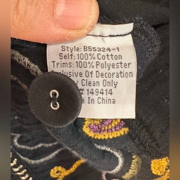 Johnny Was Biya TARIA APPLIQUE CARDIGAN - Picture 9 of 13